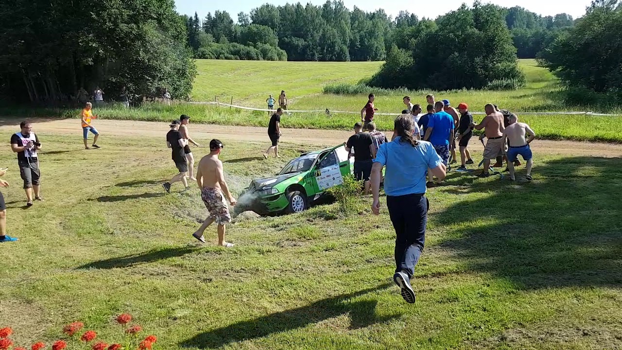 Rally Estonia 2018 - 1. päev, SS1, Põlluääre väljasõit, pikem