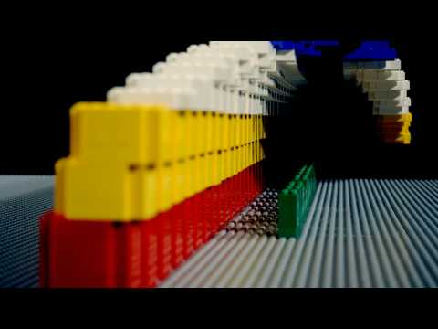 Video e-kaart Animatsioonid Lego klotsidega